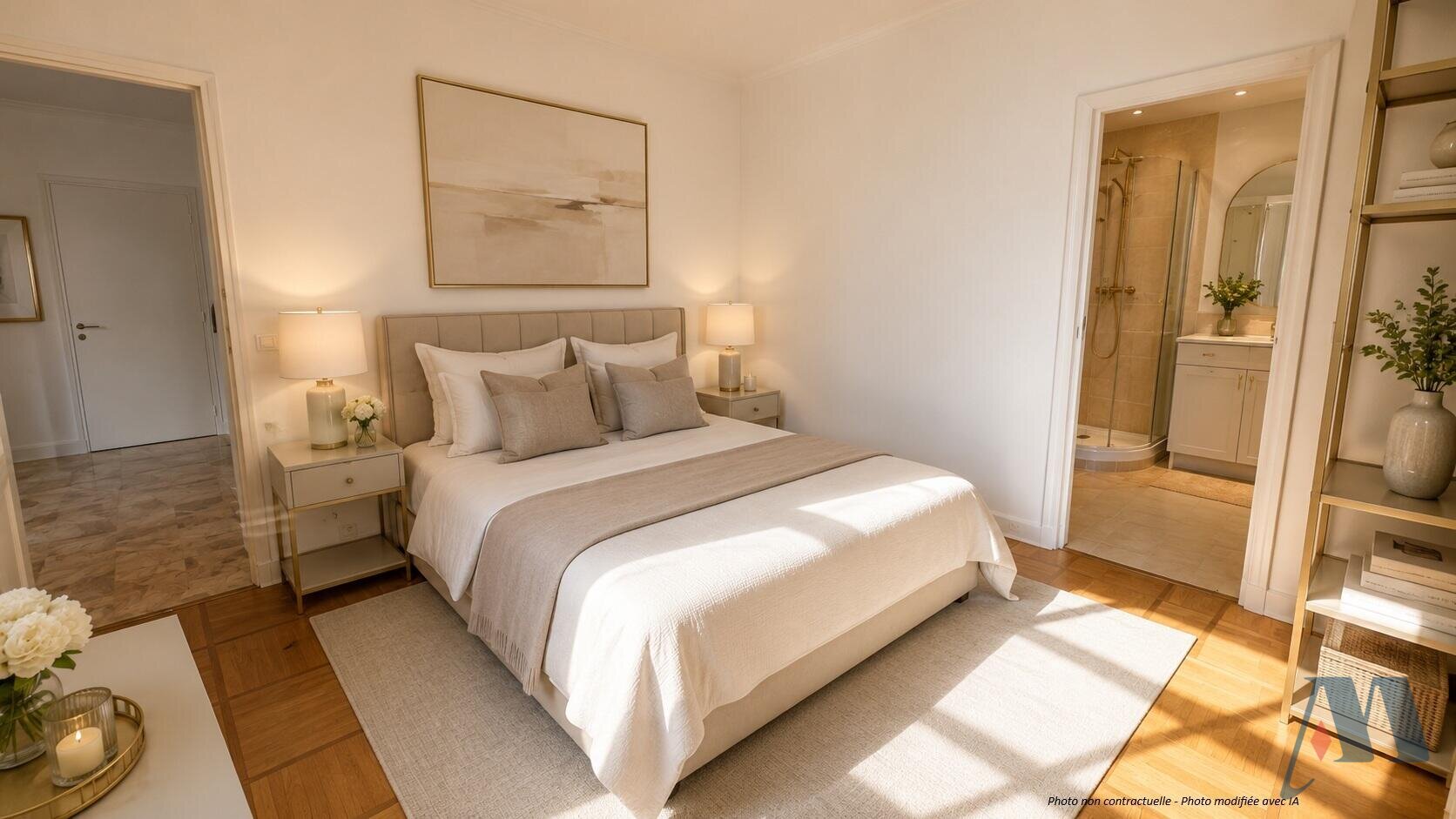 APPARTEMENT DE 4/5 PIÈCES - LA ROUSSE - ST ROMAN - 10 / 11