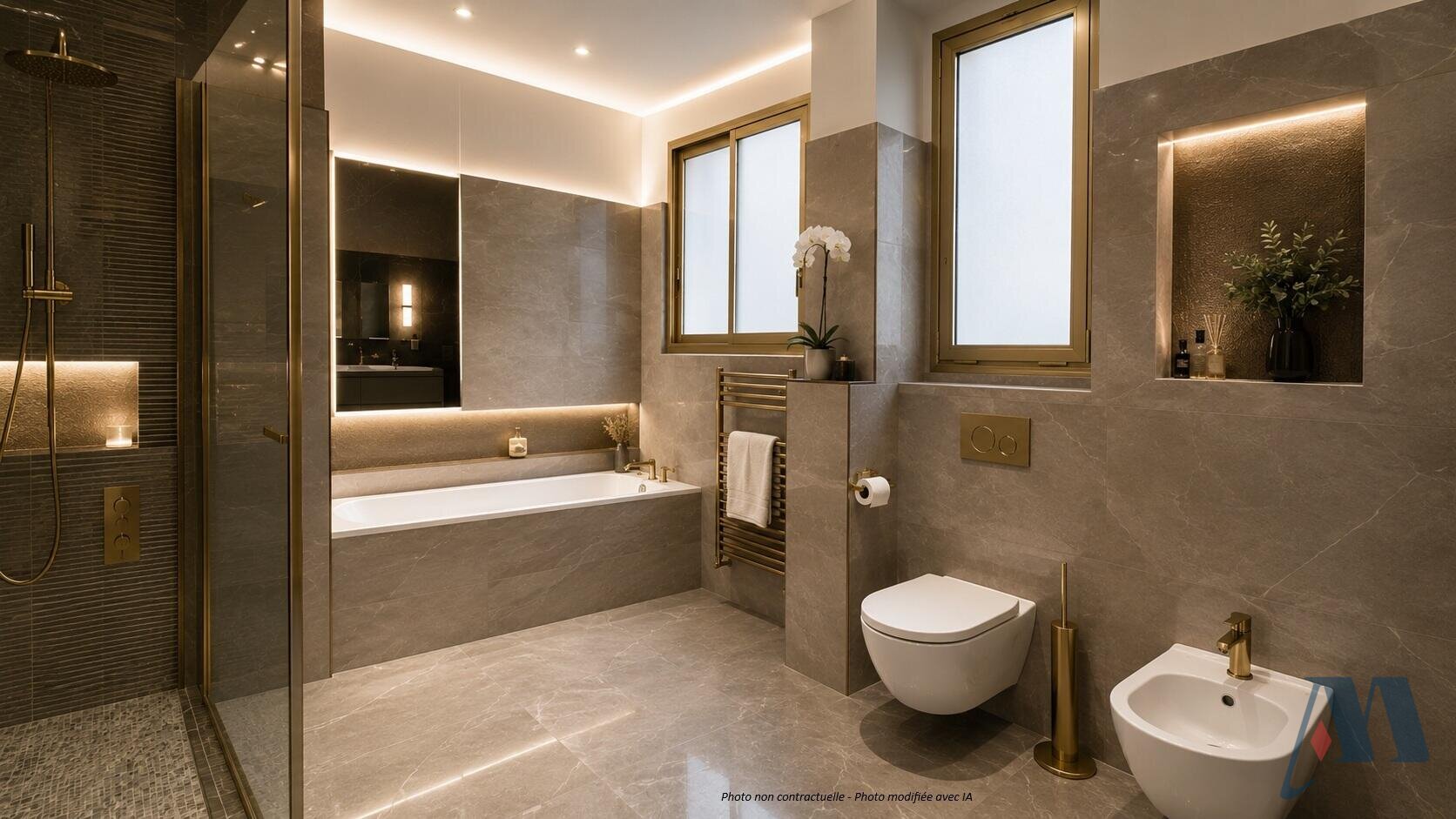 APPARTEMENT DE 4/5 PIÈCES - LA ROUSSE - ST ROMAN - 8 / 11